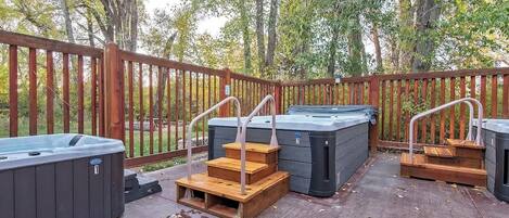 Bain à remous extérieur