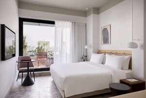 Superior Room, Non Smoking, Terrace | Minibar, in-room safe, desk, laptop workspace