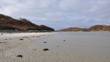 Vlak bij het strand