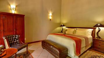 Minibar, draps fournis