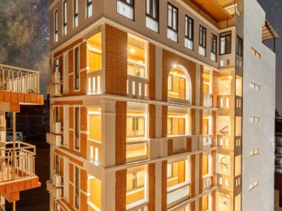 Fachada de la propiedad