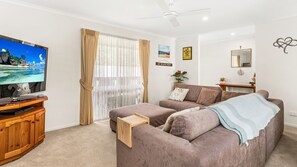 Fernseher, DVD-Player, Videothek