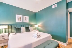 1 Schlafzimmer, Bügeleisen/Bügelbrett, kostenloses WLAN, Bettwäsche