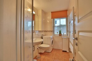 Shower, hair dryer - Hanseaten-residenz Appartement 8 (Scharbeutz)