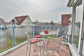Outdoor dining - Hansa-Residence I Apartment 15 Sonnentraum (Scharbeutz)