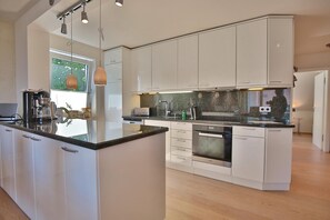 Kühlschrank, Ofen, Herdplatte, Geschirrspüler