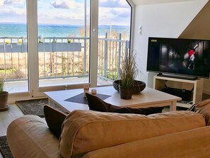 TV, DVD player, stereo - Stranddüne Appartement 12 (Haffkrug)