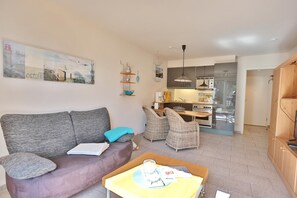 TV, DVD player, stereo