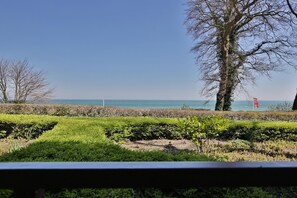 Blick von der Unterkunft