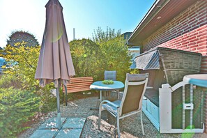 Outdoor dining - Strandläufer Appartement 2 (Scharbeutz)