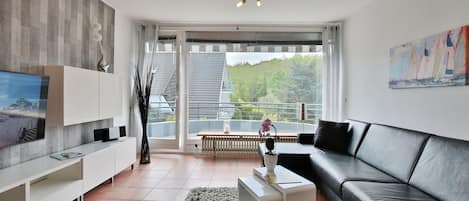 TV, lettore DVD, impianto stereo