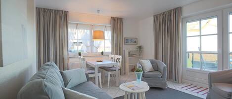 TV, DVD player, stereo