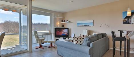 TV, lettore DVD, impianto stereo