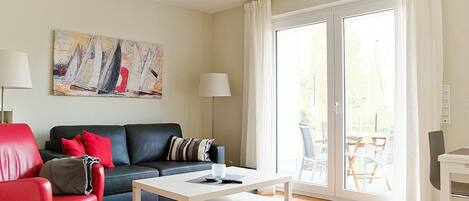 TV, DVD player, stereo