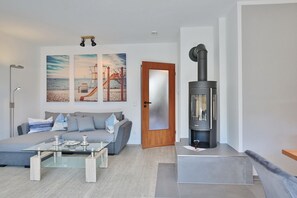 تلفزيون، مدفأة