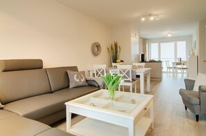 TV, stereo - Kurparkresidenz Appartement 16 (Scharbeutz)