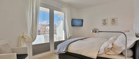 2 Schlafzimmer, Bügeleisen/Bügelbrett, kostenloses WLAN