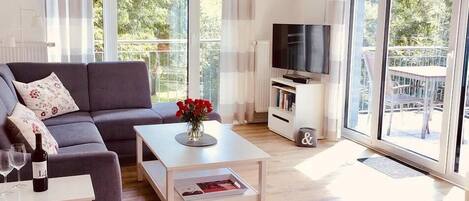 TV, DVD player