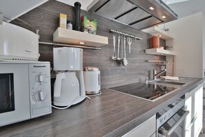 Fridge, microwave, dishwasher, toaster - Parkdomizil Appartement 9 (Scharbeutz)