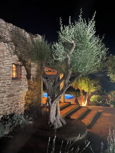 Maison provençale de charme climatisée dans le Golfe de St- Tropez belle piscine