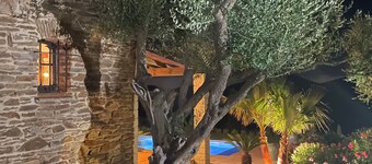 Charming air-conditioned Provencal house in the Gulf of St-Tropez with swimming pool