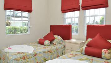 3 Schlafzimmer, Zimmersafe, kostenloses WLAN, Bettwäsche