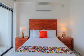 4 bedrooms, iron/ironing board, travel cot, WiFi