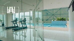Fitness facility - Halcy’s Haven, Studio Condo at the Heart of Davao (Davao City)