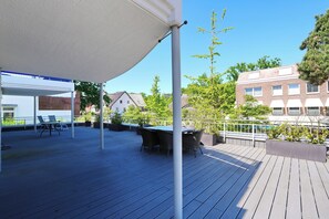 Outdoor dining - Penthouse am Platz Beach Loft Appartement 6 (Timmendorfer Strand)