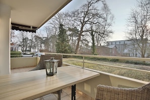 Outdoor dining - Domizil Strandallee 30 Appartement 6 (Timmendorfer Strand)