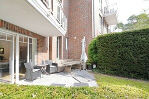 Outdoor dining - Villa am Meer Strandallee 48 Appartement 3 (Timmendorfer Strand)