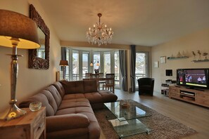 TV, DVD player, stereo - Domizil am Meer Appartement 9 (Timmendorfer Strand)