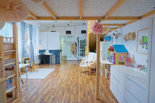 Loft house with 170 sqm | very central | garden | parking lot