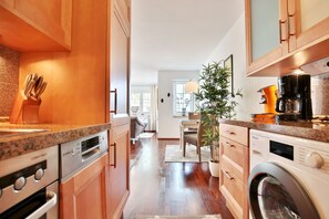 Fridge, oven, stovetop, dishwasher - Maison Baltique Appartement 5 (Timmendorfer Strand)