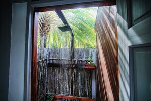 Ferienhütte | Dusche im Bad