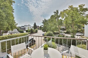 Outdoor dining - Ferienappartement Wohldstr 11 Appartement 4 (Timmendorfer Strand)