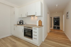 Fridge, oven, stovetop, dishwasher - Villa Stern Appartement 5 (Timmendorfer Strand)