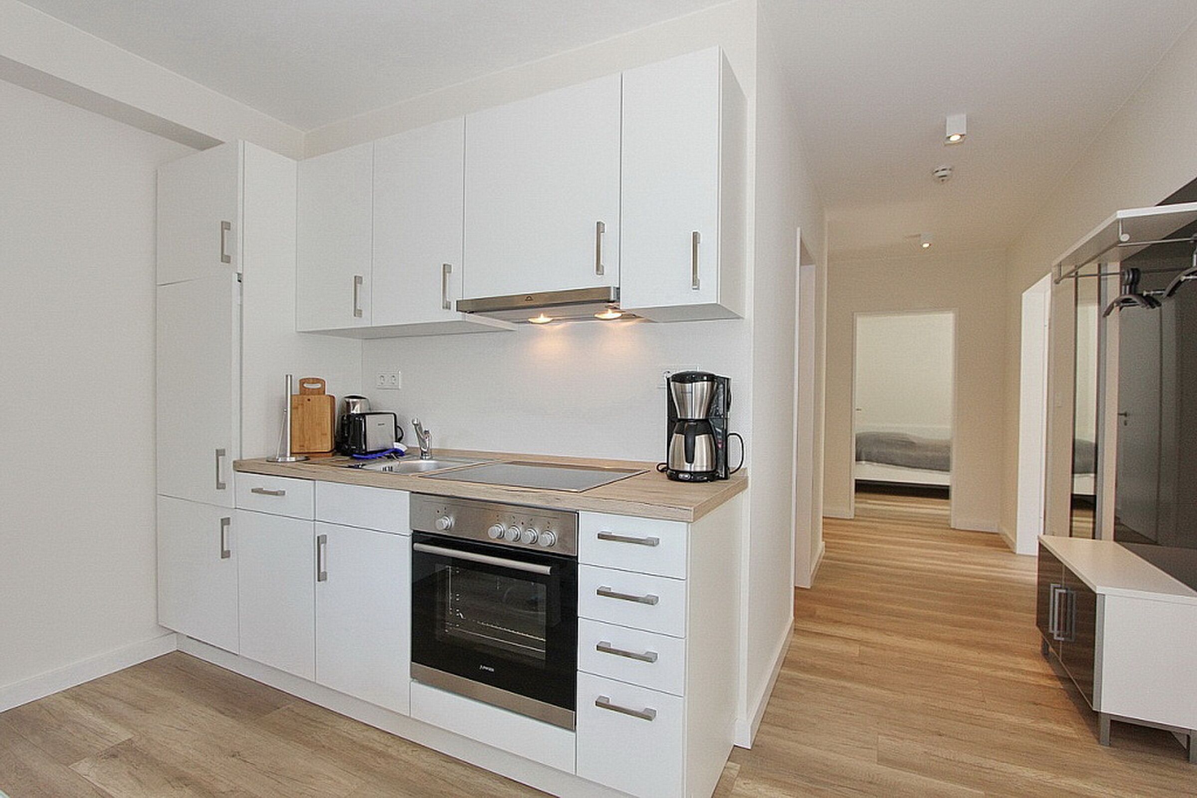 Kühlschrank, Ofen, Herdplatte, Geschirrspüler