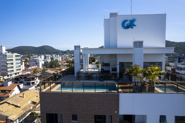 Exterior - 884 - Aluguel apartamento 3 quartos  (Bombinhas)