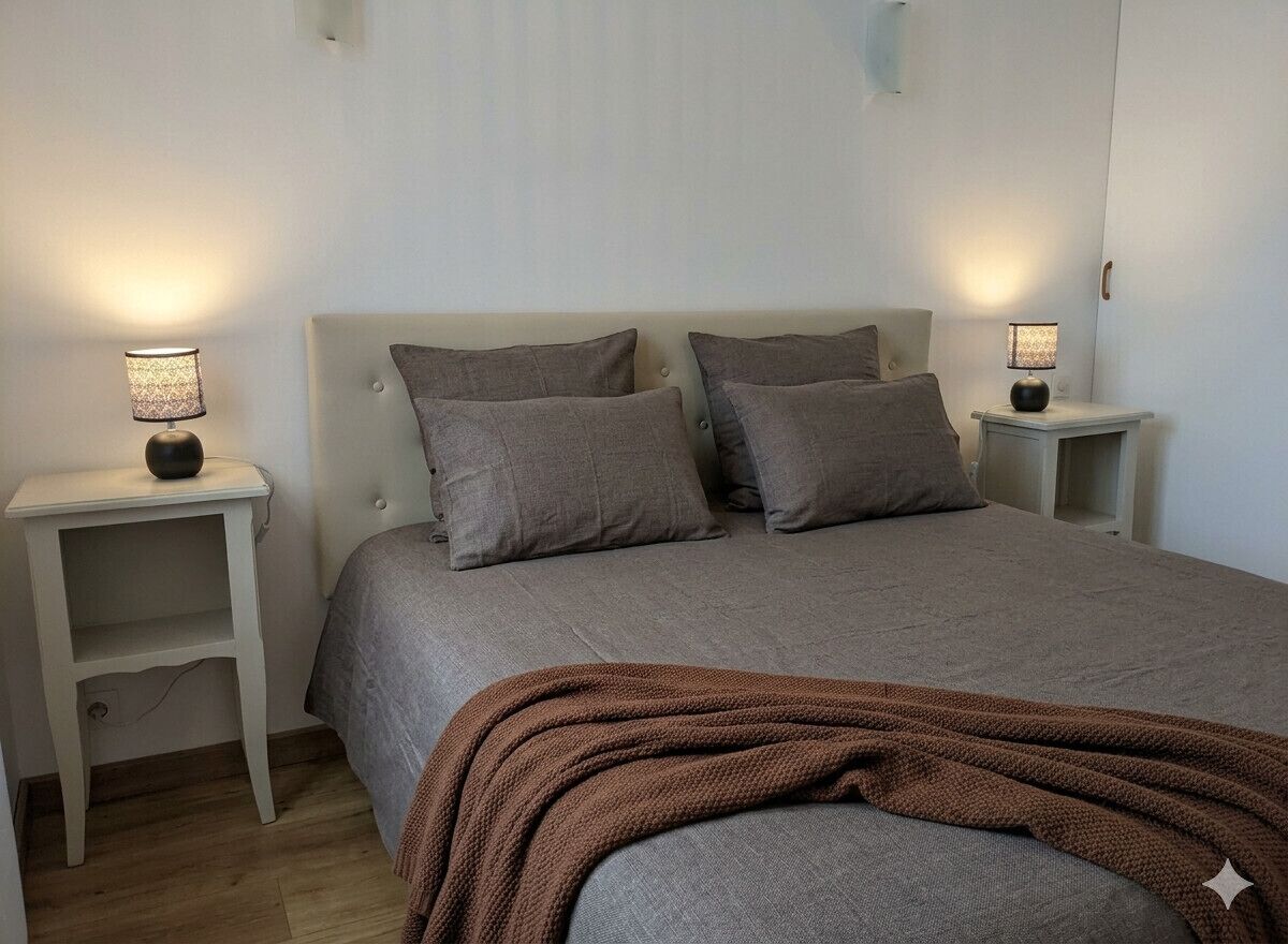 2 chambres, fer et planche à repasser, Wi-Fi