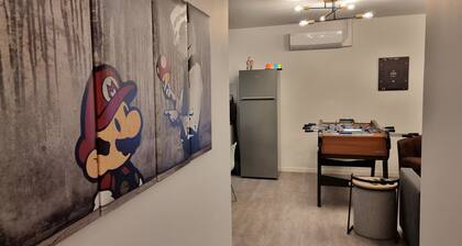 House with friends/colleagues - BBQ - Netflix -2 to 9 people (table soccer 50 cts)