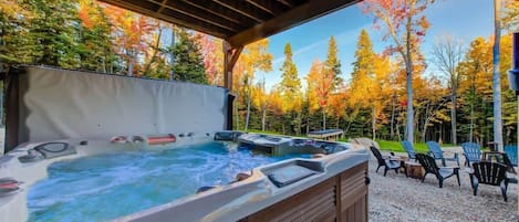 Baignoire à remous extérieure