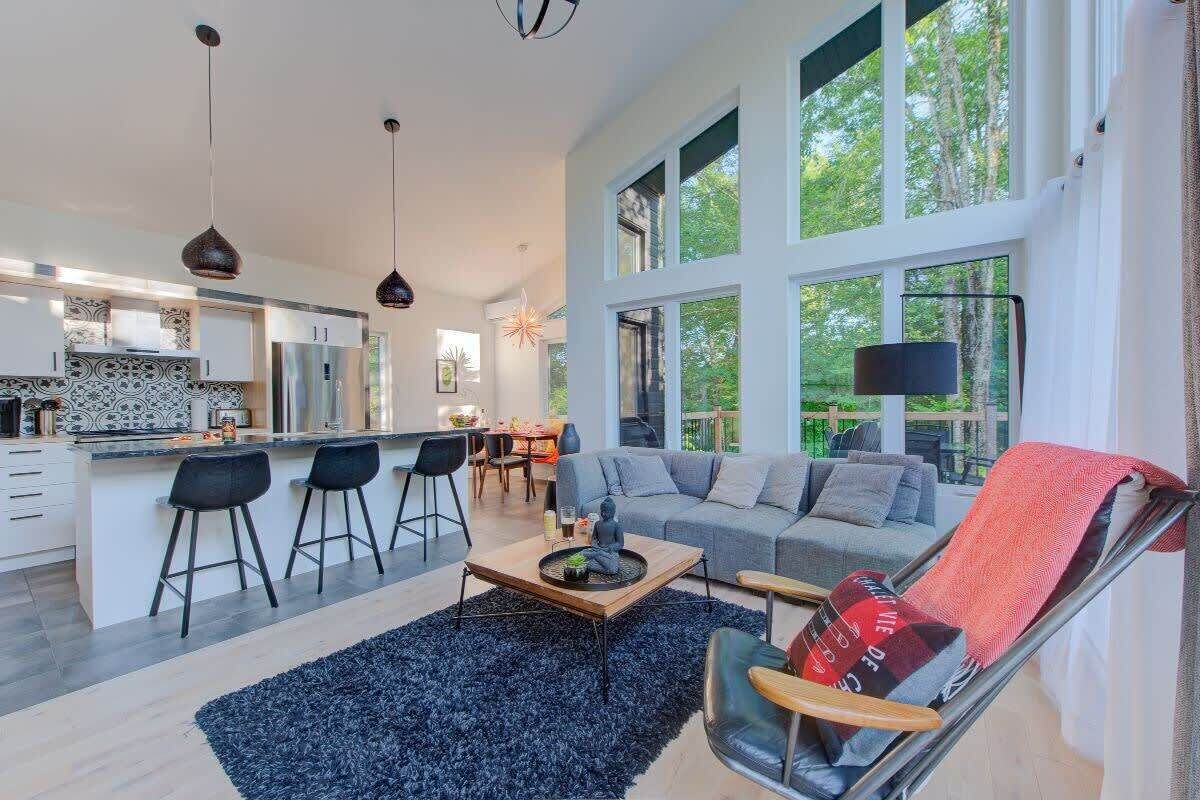 Télévision, cheminée