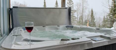 Bain à remous intérieur
