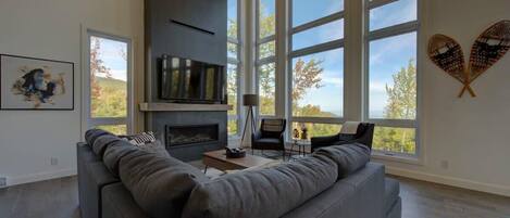 تلفزيون، مدفأة