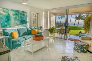 TV, DVD player, livros