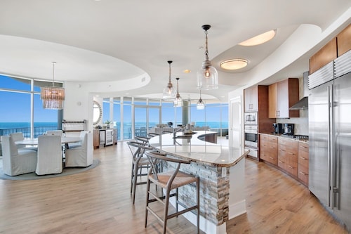 Turquoise Place C1501 | Gorgeous Updates! Oversized, hot tub/grill on deck, huge slide for kids!