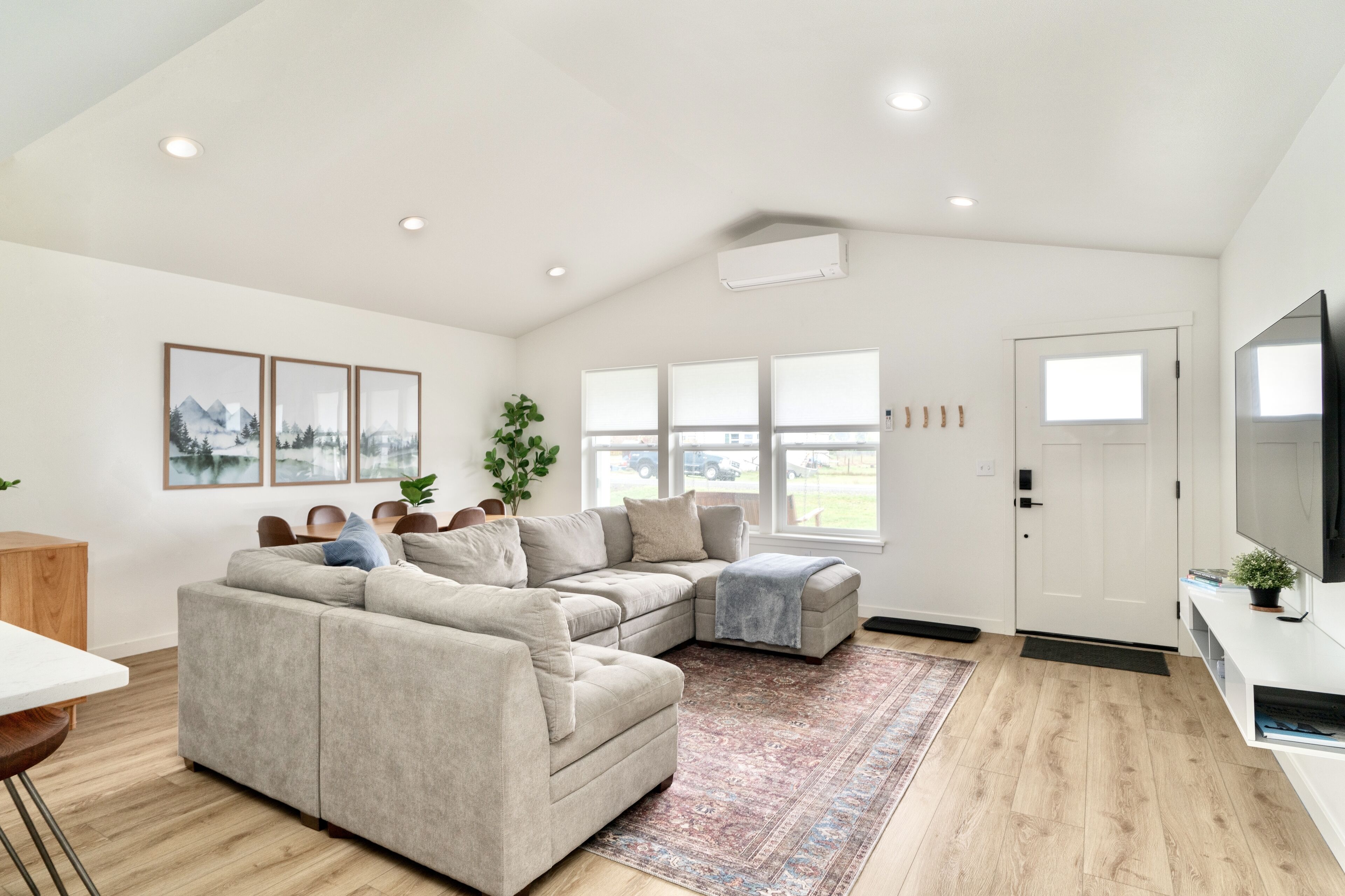 Smart TV, video games, foosball, table tennis