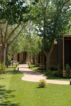 Uitzicht vanuit de kamer