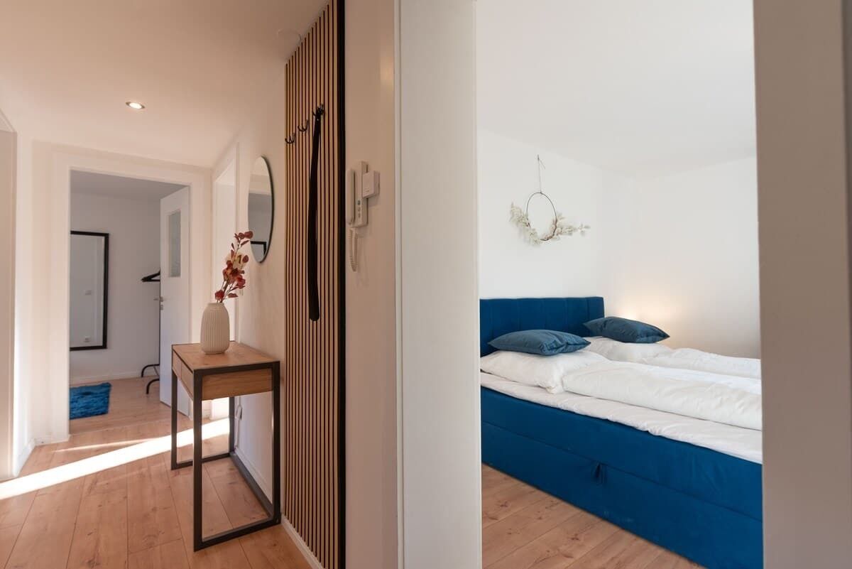 2 bedrooms, iron/ironing board, free WiFi, bed sheets